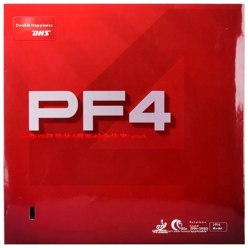 Fast Attack Sticky Classic-50 PF4-50 table tennis racket with red anti-rubber.