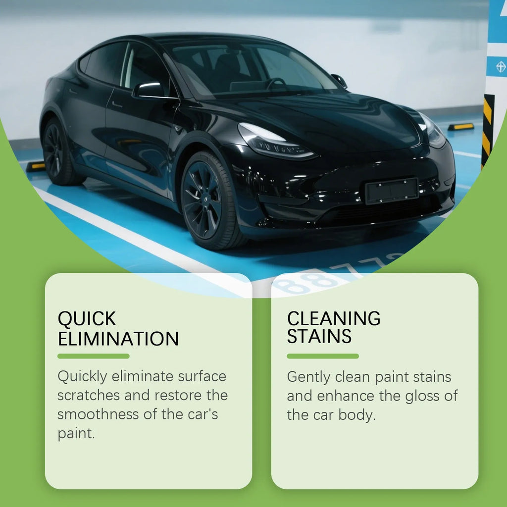 100g tube of car paint scratch recovery cream with 3.8cm diameter on a clean surface
