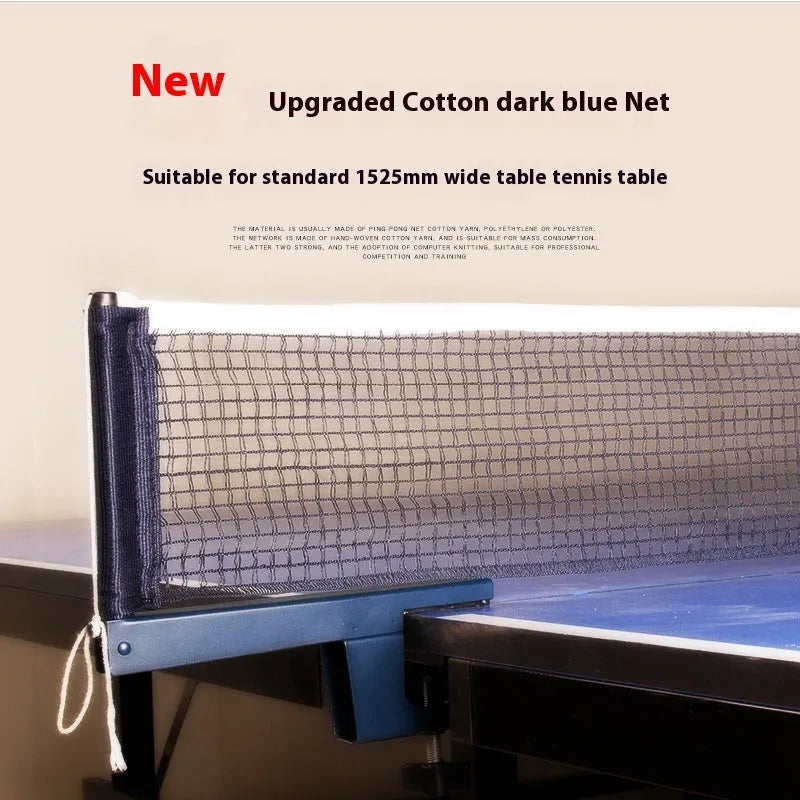 Table tennis ball column and frame set with a large thickened universal clip for indoor tables.