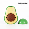 Plastic catnip ball dental toy in multiple colours with bite-resistant construction
