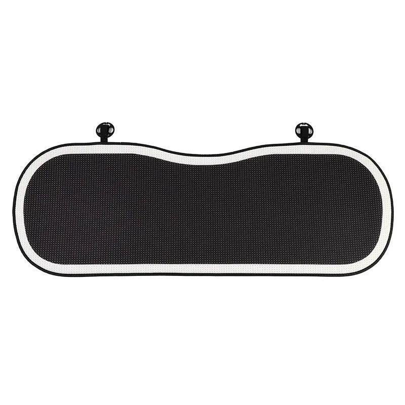 Plaid automotive headrest neck pillow with Pp cotton filling for car seat comfort