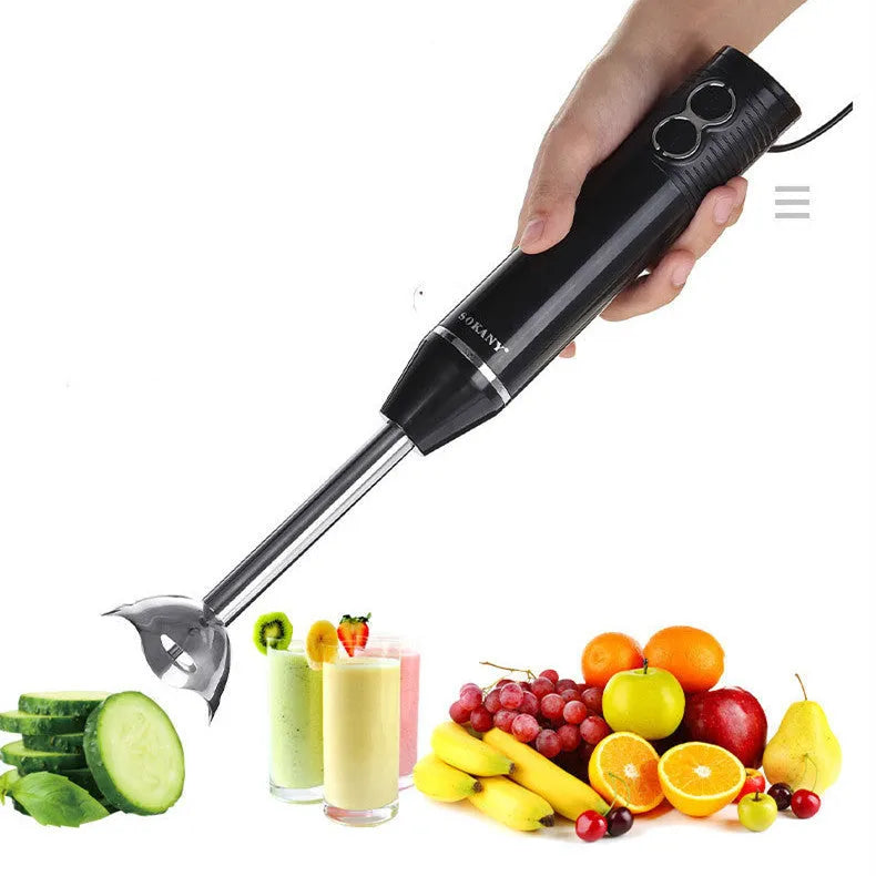 Multi functional 300W black electric juicer blender mixer for kitchen use with EU plug