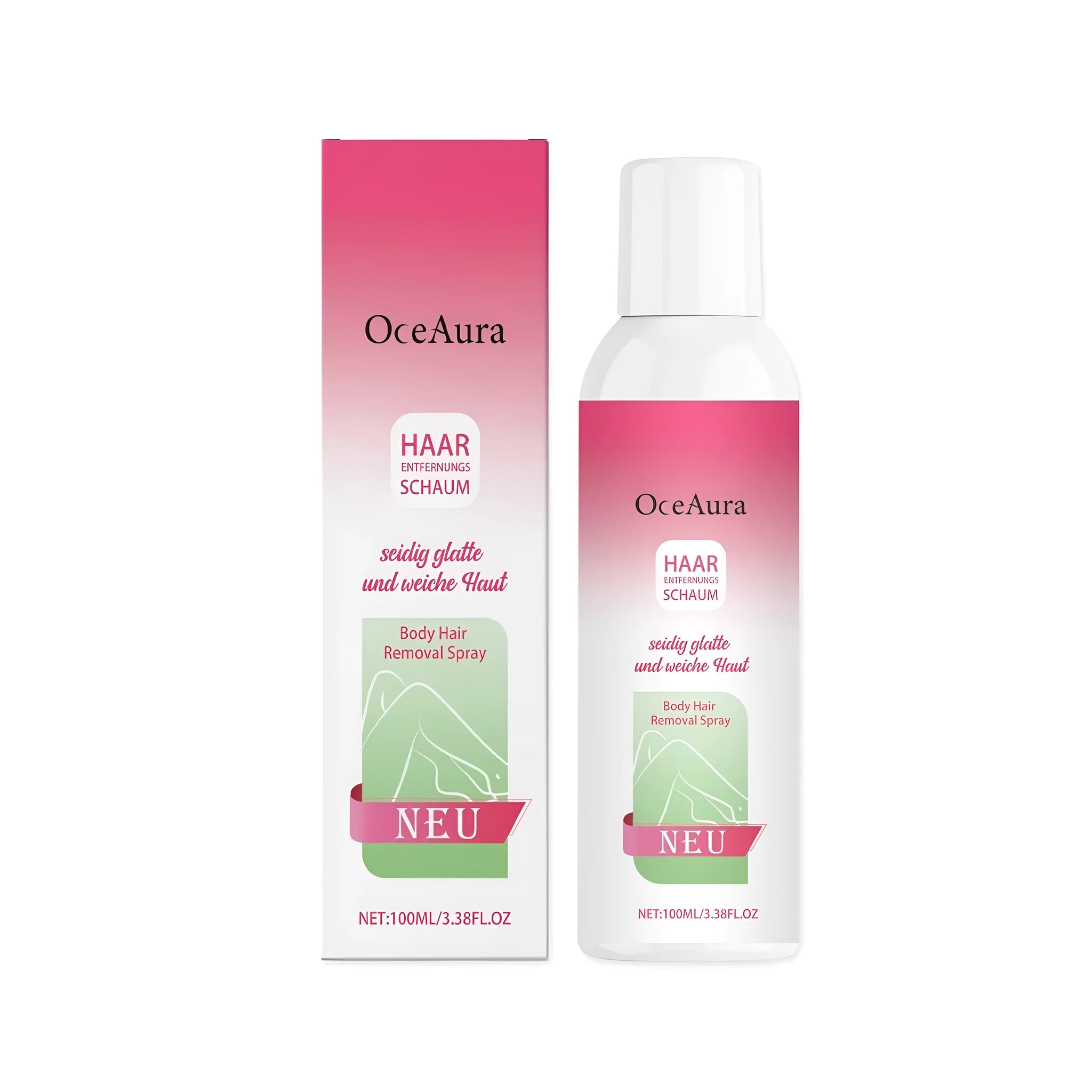 100ml body hair removal depilatory spray bottle