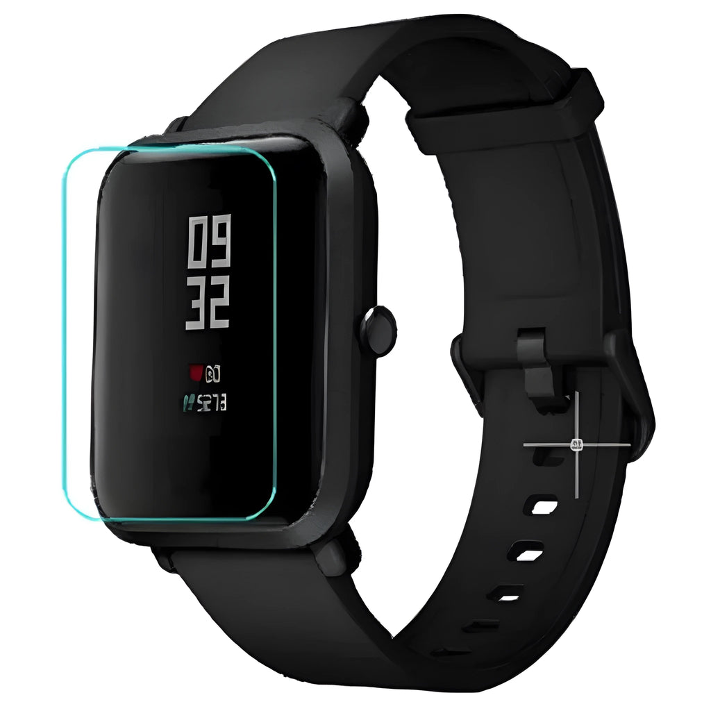 Huami Amazfit Bip S full screen hydrogel protector with anti-scratch TPU film.