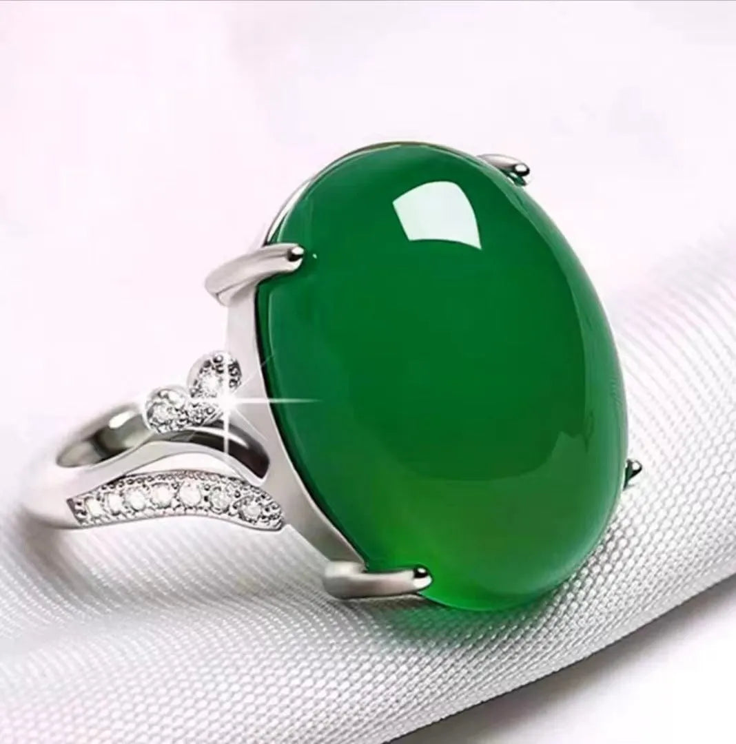 Adjustable alloy natural sapphire ring with geometric ethnic design in five colour options