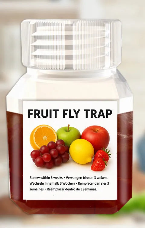 Bottle of fruit fly trap bait liquid refill for SK003 models