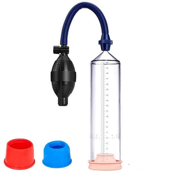 Silicone cover accessory for a male penis simulator home exercise machine.