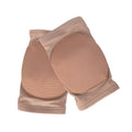 Ballet dance knee pads in black and skin colour with five size options for yoga and exercise protection
