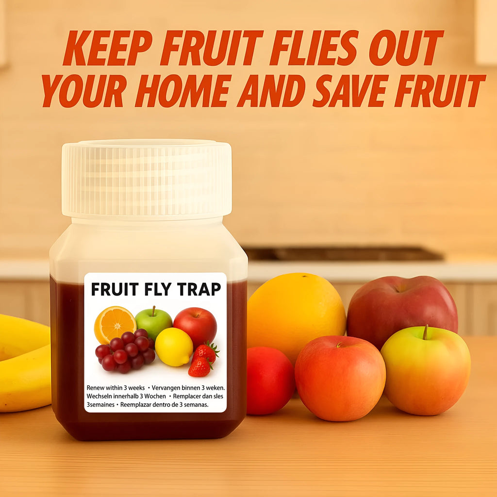 Bottle of fruit fly trap bait liquid refill for SK003 models