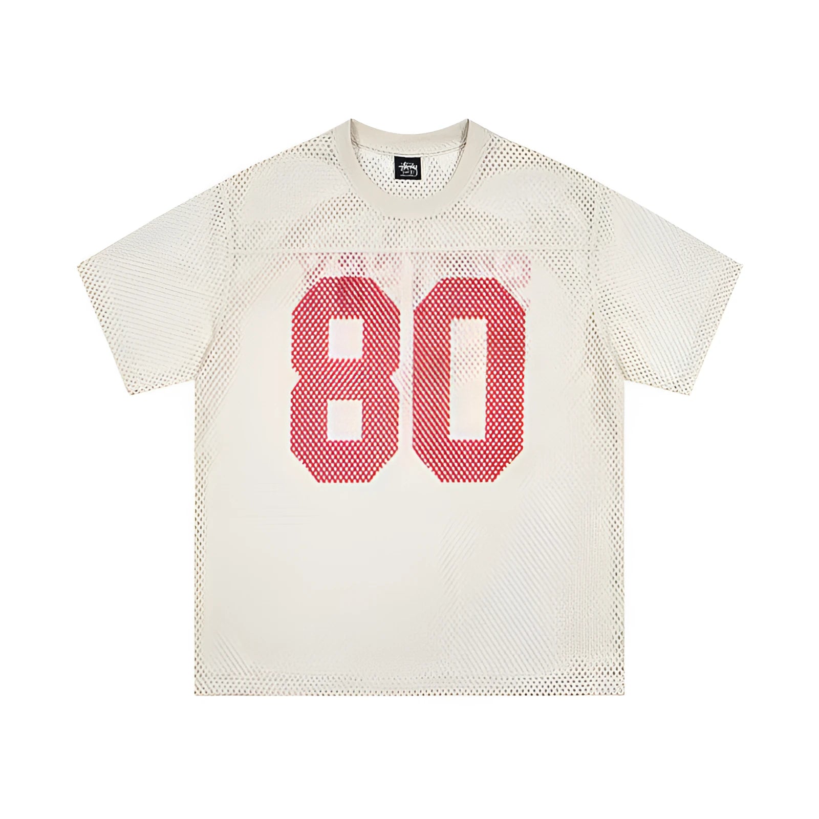 Cotton letter print loose fit short sleeve t-shirt in black pullover style for casual wear