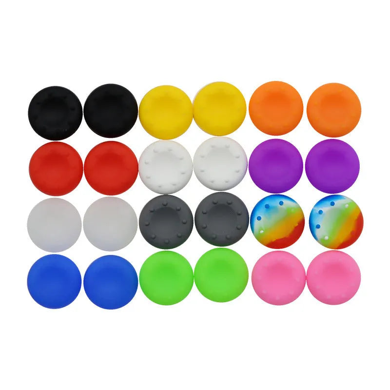 Silicone joystick cap mushroom head protective cover for PS3 PS4 Xbox 360 Xbox One controller in black