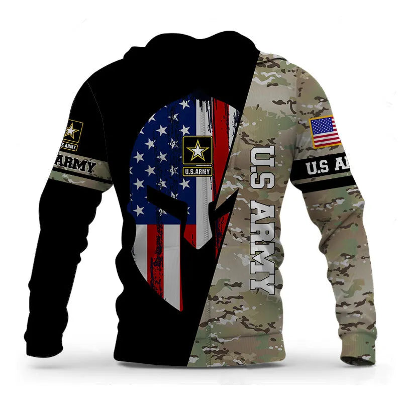 3D printed cardigan hoodie for men and women, Harajuku style, hooded, high collar, long sleeves, loose fit, sizes XXS to 6XL.