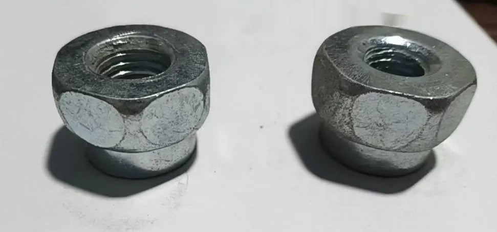 Ouma aluminium weeding head with central screw thread for mower attachment