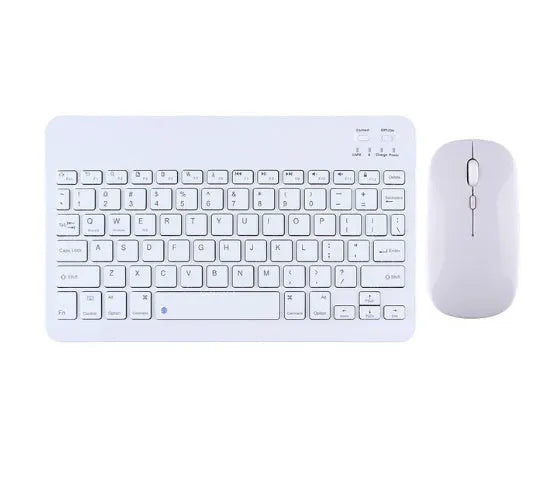 Bluetooth keyboard and rechargeable mouse bundle in multiple colour options including elegant white and dark night green