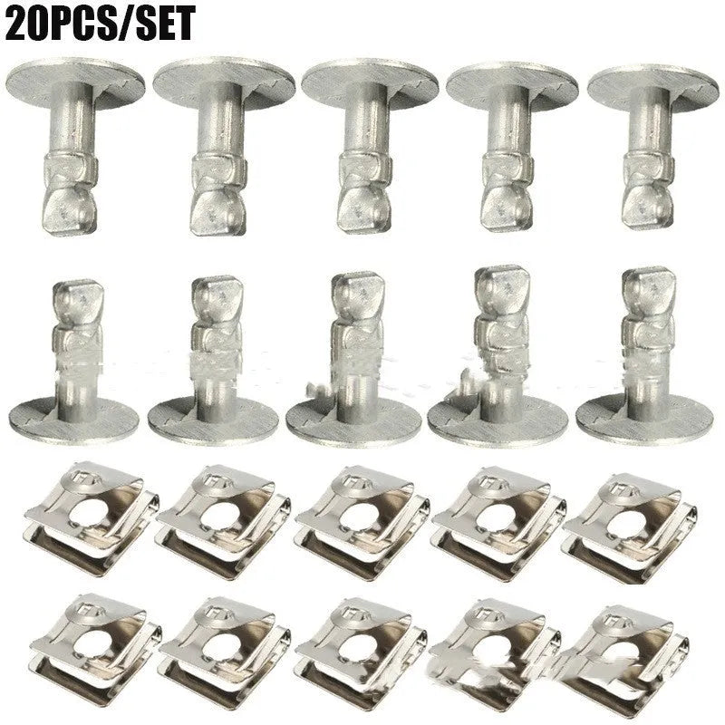 Universal lower screws for engine transmission cover - 20 piece set for Audi Volkswagen vehicles