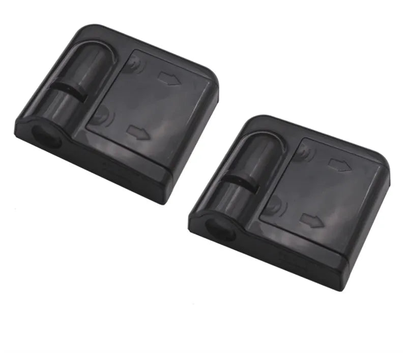 Black wireless car LED welcome door projection light showing custom logo on ground