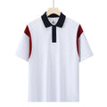 Men's loose fit raglan short sleeve cotton t-shirt in black, red, and dark green colours