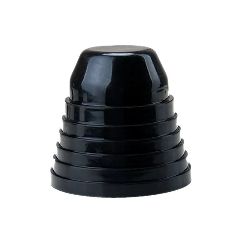 Black silicone 90mm diameter headlight dust cover for General Motors vehicles