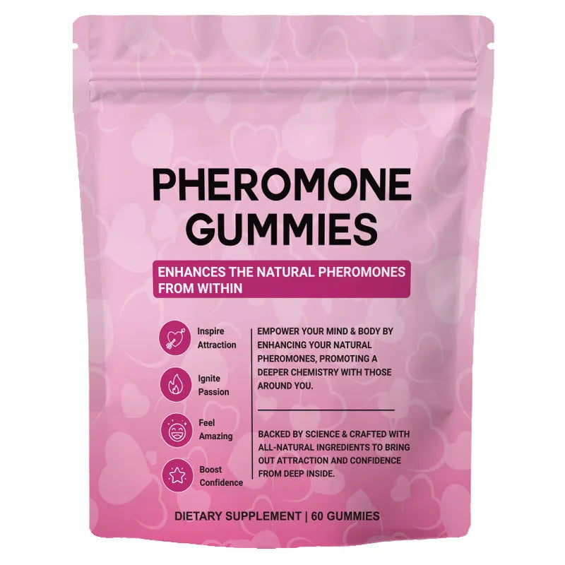 60 edible pheromone gummy tablets for household insect control in original packaging