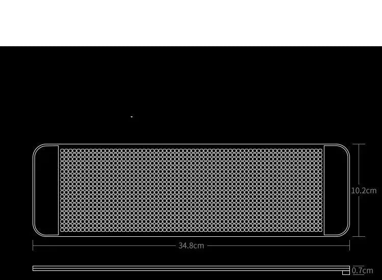 LED message board with full-colour display showing text, with remote control and mobile phone nearby