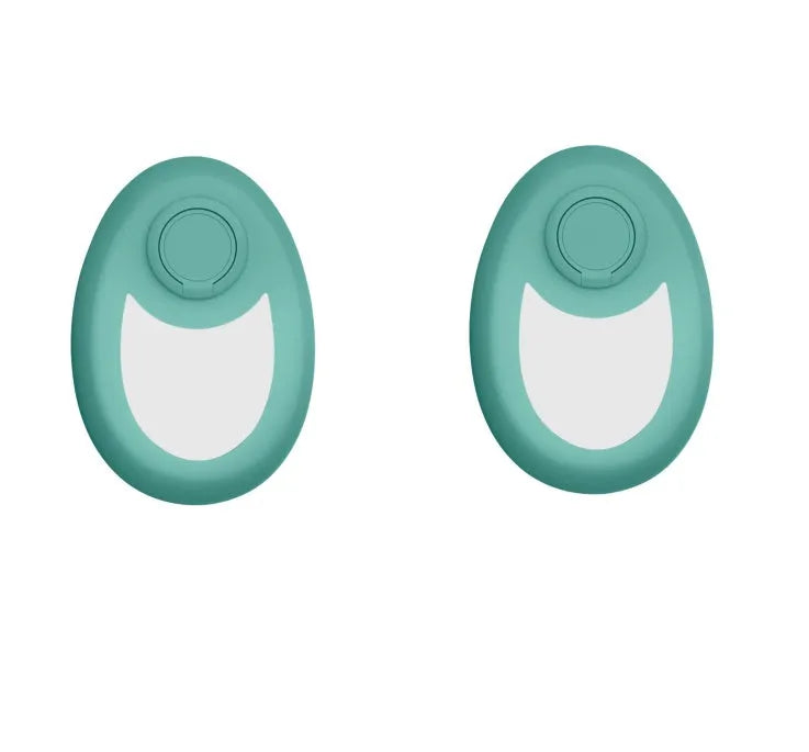 CJEER upgraded crystal hair removal eraser device in green, purple, or black with metal finger ring.