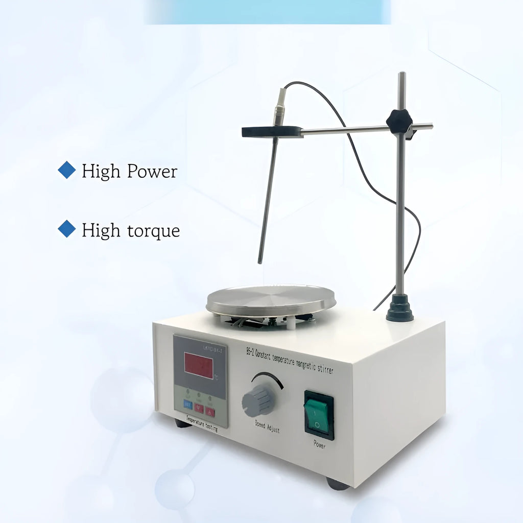 XLD-85-2 digital display constant temperature heating magnetic stirrer laboratory analyzer front view