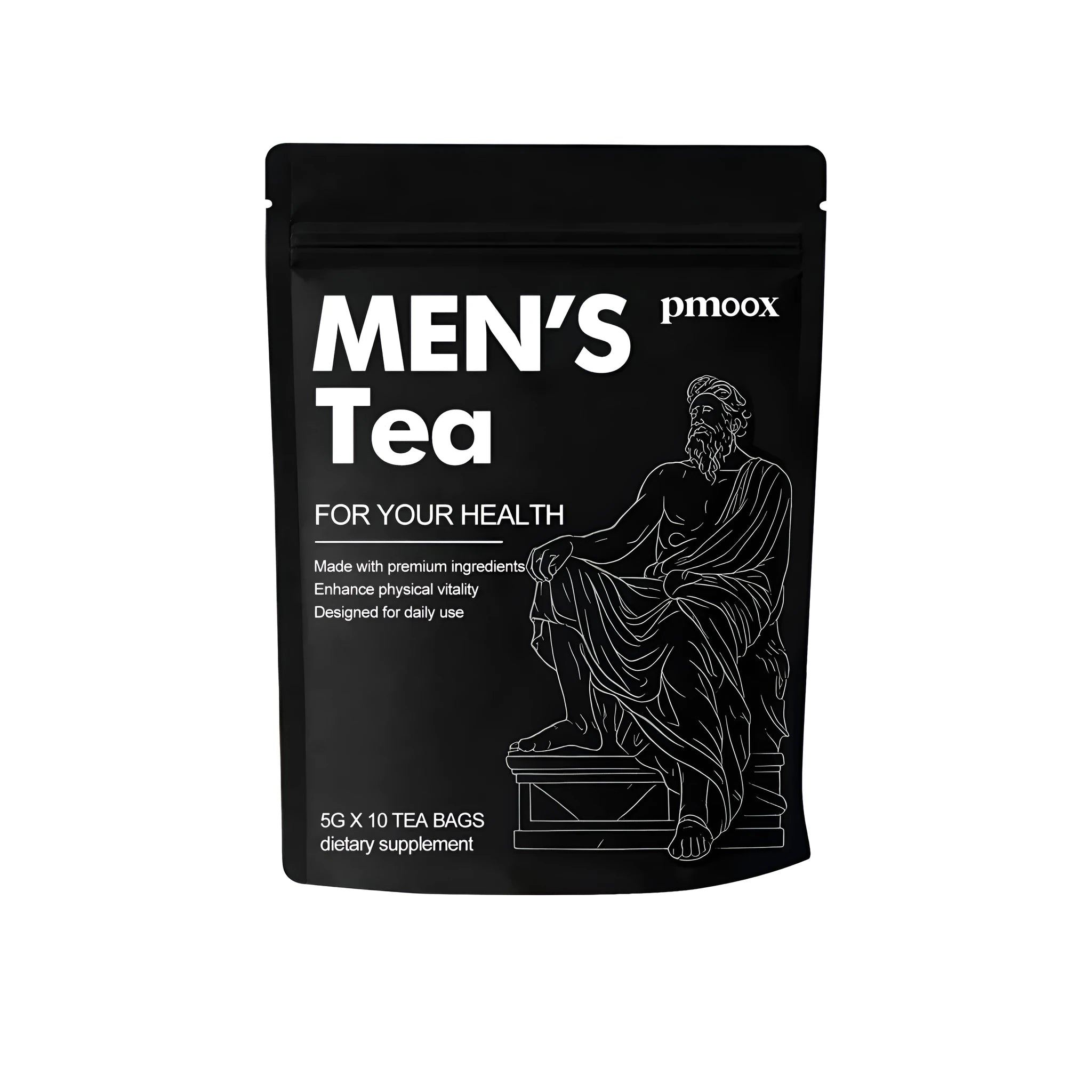 Men's Energy and Vitality tea bag pack with 10 tea bags containing mulberry Lycium barbarum and jujube