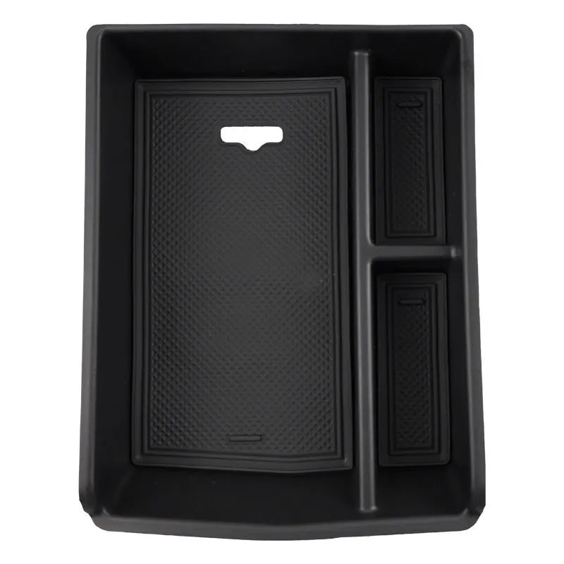 Black plastic Song PLUS armrest box central control storage box, seat-mounted waterproof car organiser