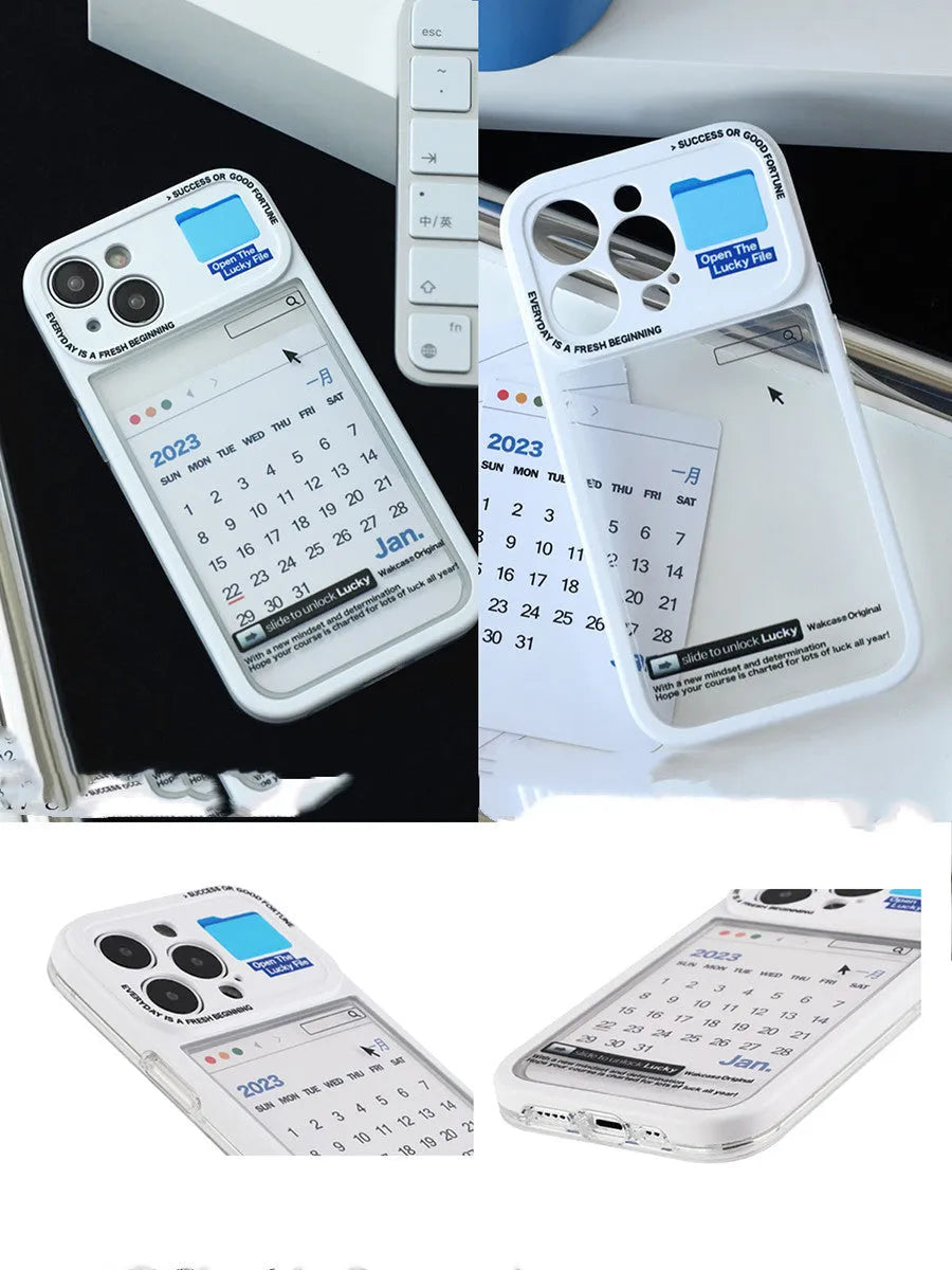 Soft rubber mobile phone case with replaceable design in simple ins style for iPhone