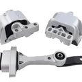 Three alloy engine brackets for Jetta A4 2.0 in default colour