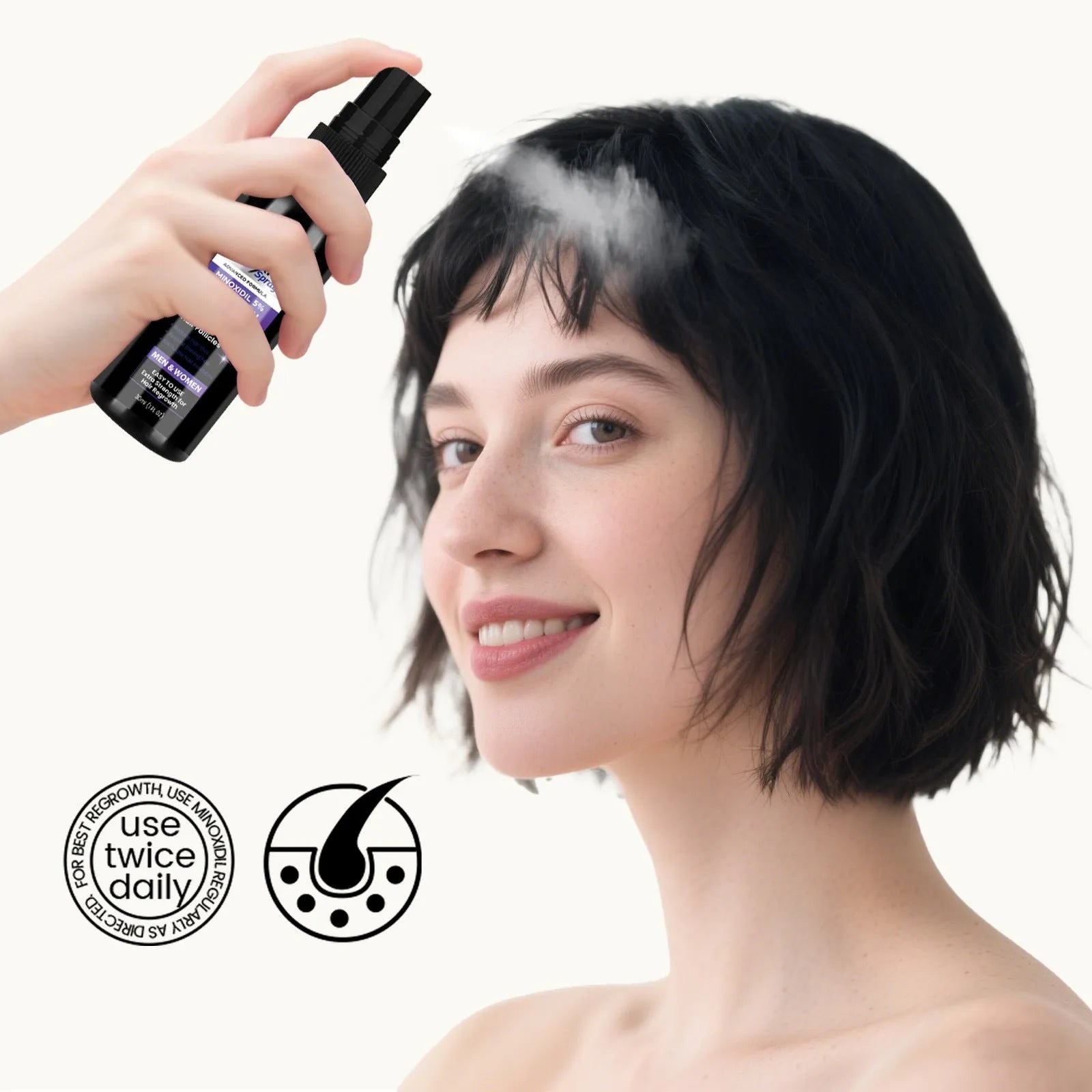 Mino Hair Care Nourishing Hair Supple Scalp Care 30ml hair fixing spray twin pack