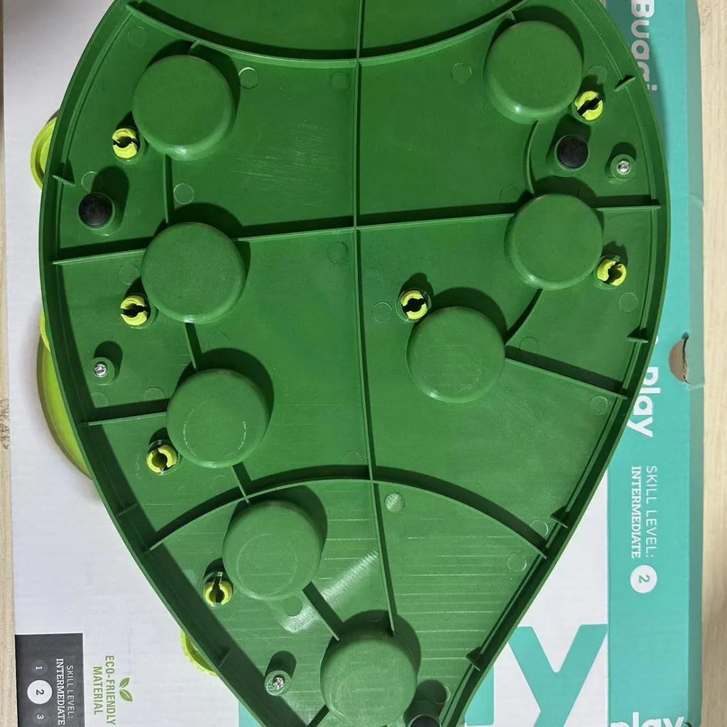 Green Christmas slow feeding pet bowl with Wizard of Oz design for cats and dogs