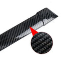 Automobile streamer tail LED turn signal strip showing red and colourful lighting patterns
