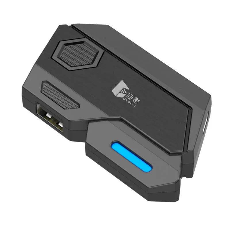 Keyboard mouse converter for mobile gaming with USB interface and official configuration suit