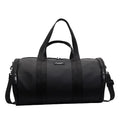 Waterproof Oxford cloth sports handbag in black, dark gold, or dark grey for leisure travel