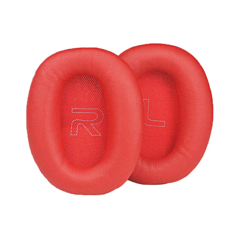Black protein skin ear cushion replacement for Walker W820BT headphones oval shape