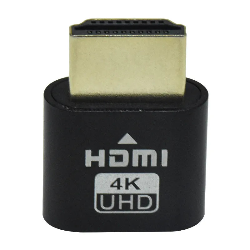 HDMI virtual display dongle with 26.5mm connector in multiple interface colour options