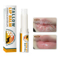 Tallow lip balm stick in cylindrical case with 5g bovine tallow formula