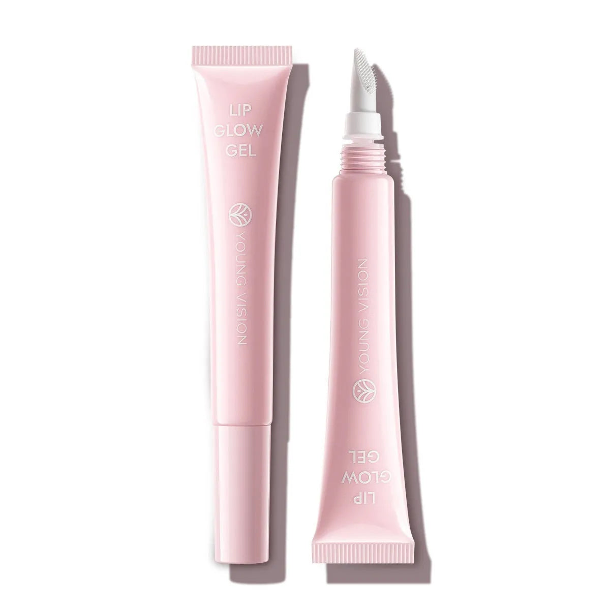Hose Lip Balm with silicone brush head, 10g, for neutral dry mixed skin types