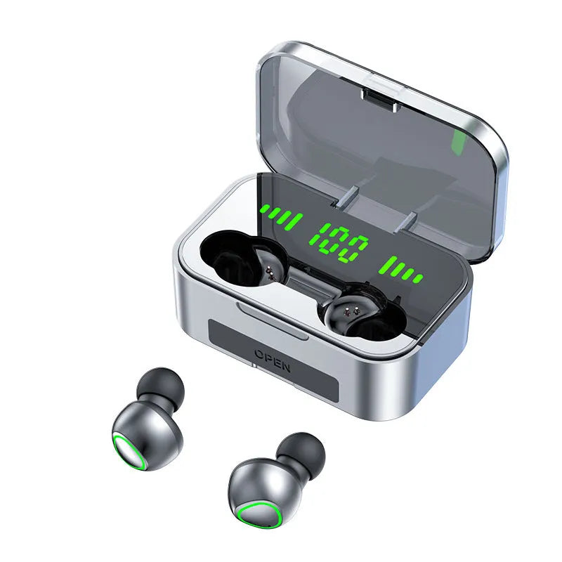 Bluetooth TWS earbuds with touch controls and 10m wireless range