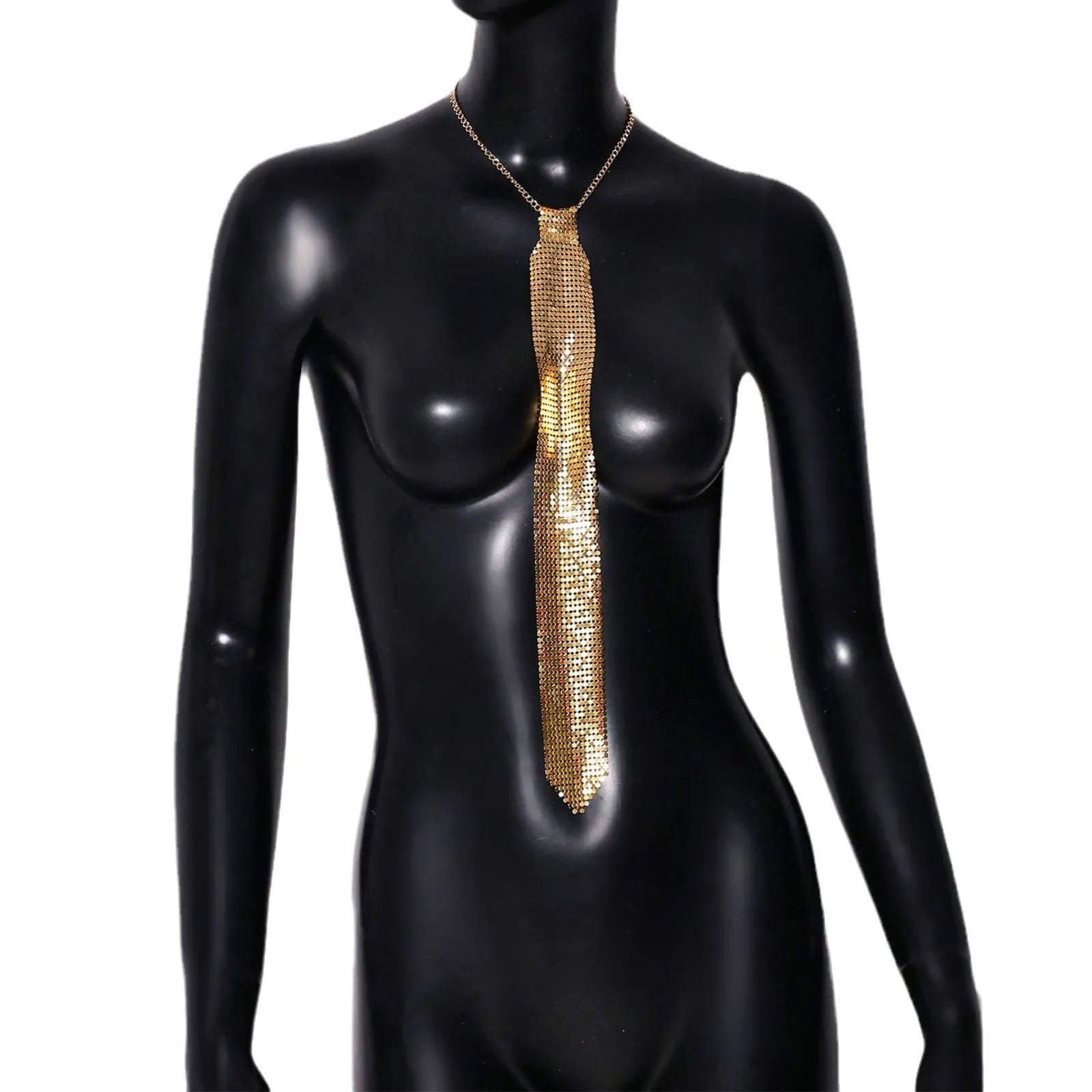 Metallic sequined bow tie in silver colour with arrow design for parties and music festivals