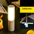 Outdoor multifunctional folding camping light, LED rechargeable with USB charging, 4000mAh battery, key switch