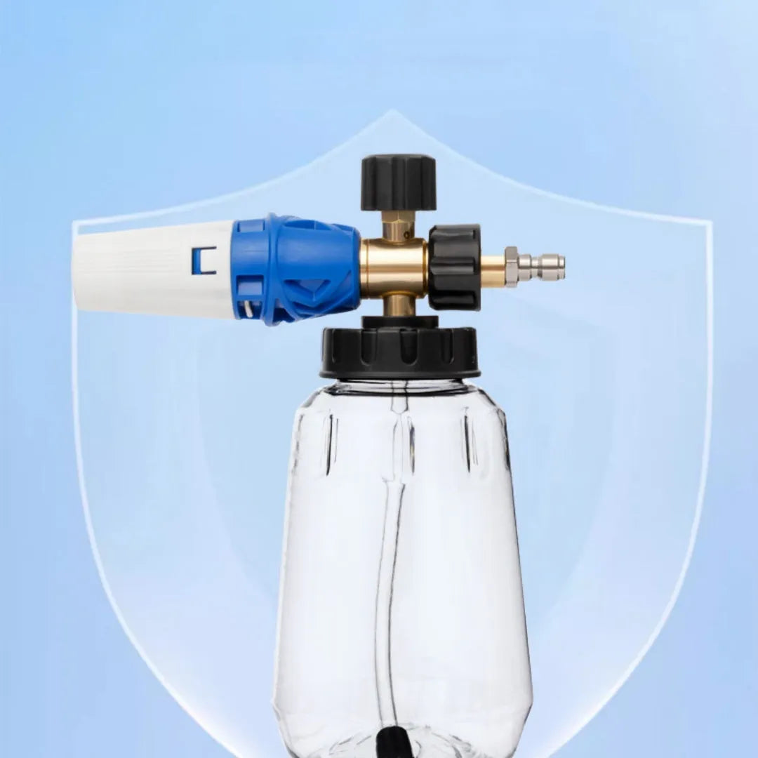 High pressure car wash PA pot 1 litre aluminium foam sprinkling can for pressure washers