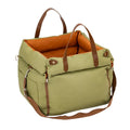 Portable cloth car kennel for cats measuring 55x50x45cm with removable washable cover