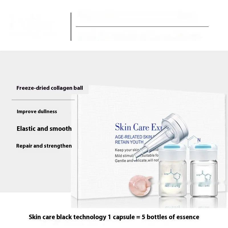 Collagen Yarn Silk Ball Box facial essence with 5 pairs of collagen silk balls, standard specification, universal skin type