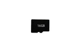 Black plastic HD clip-on magnetic recorder with back clip for video and photo taking, shown with 16GB memory card option