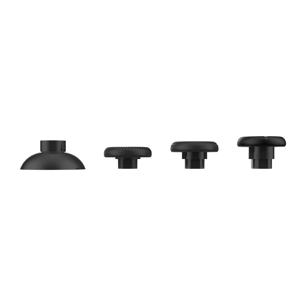 8 black rocker caps for PS5 PS4 XSX Switch controller joysticks