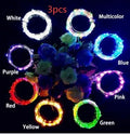 Flexible silver wire LED string light with bottle stopper for wine bottle decoration