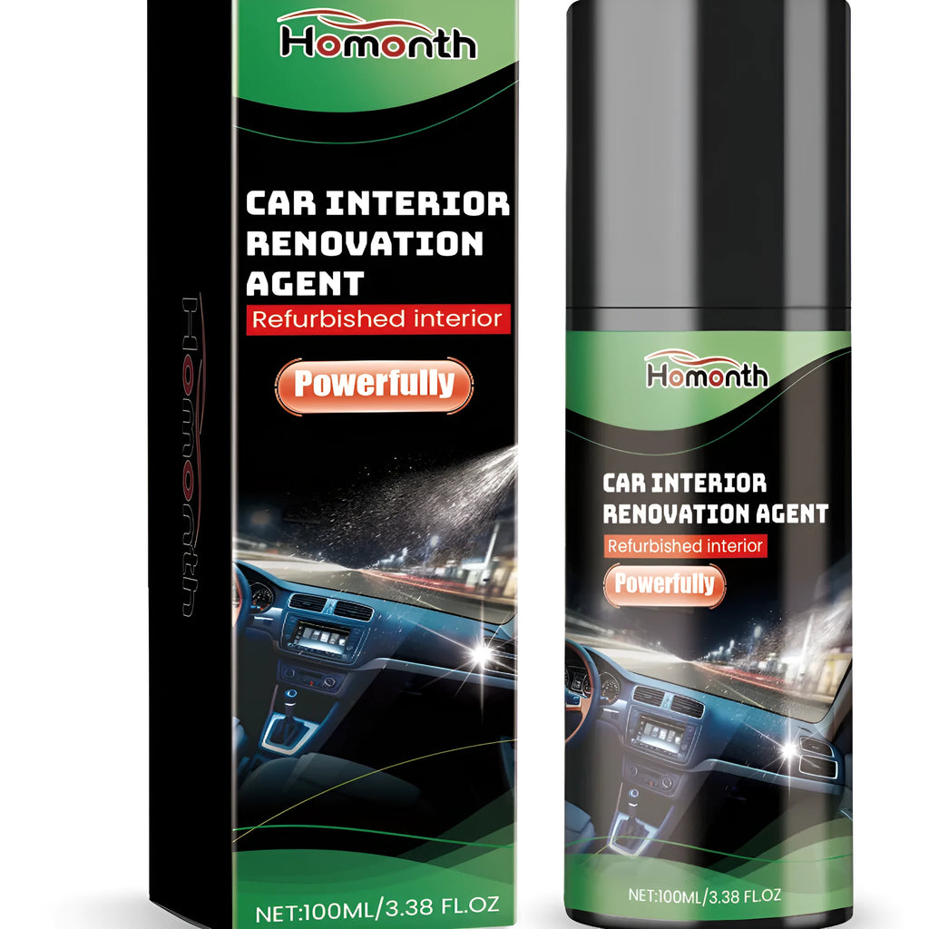 100ml automotive interior refurbishment agent in PET plastic bottle for car cleaning