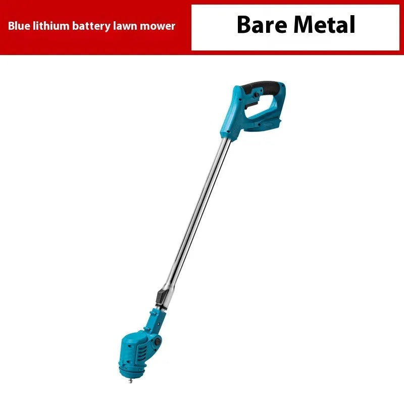Portable weeding machine with bare metal construction in black, blue, or red options measuring 1300mm